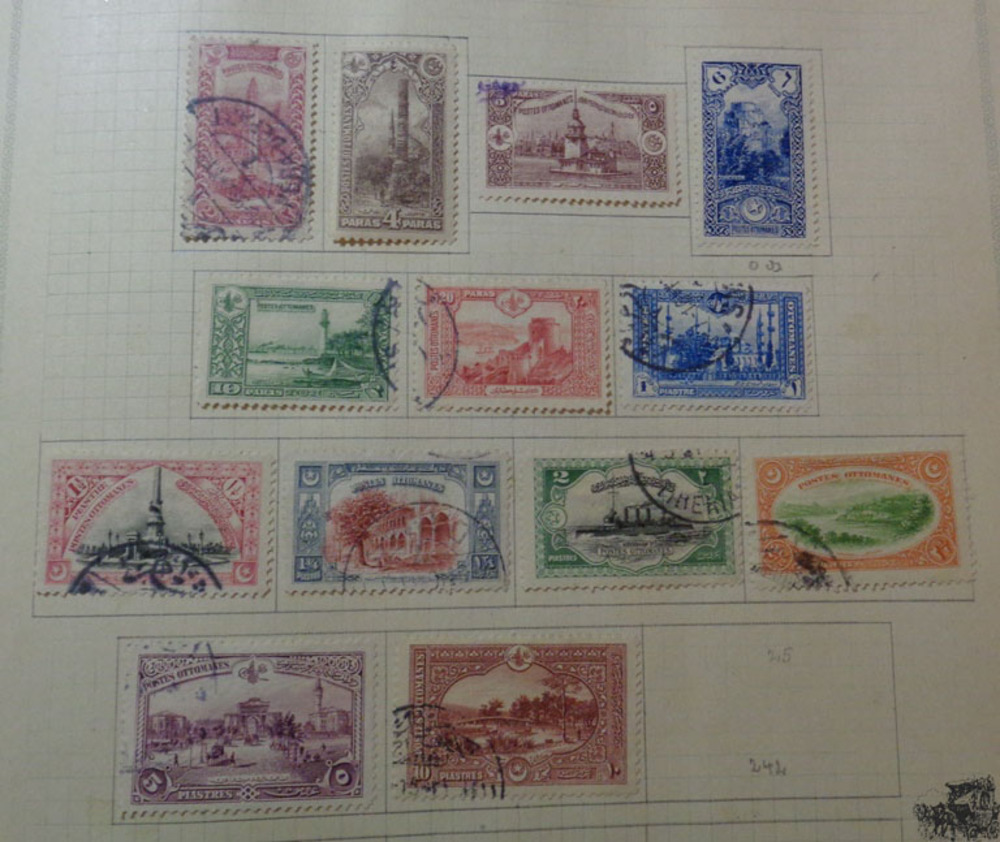 Sammlung Türkei 1863-1960ca. */gestempelt