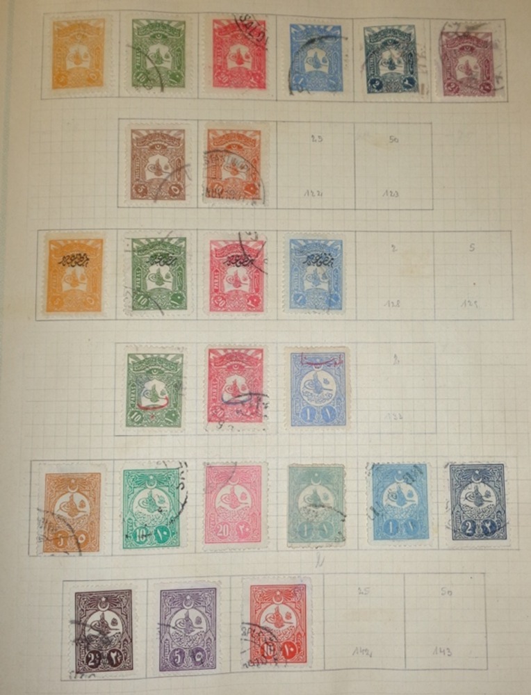 Sammlung Türkei 1863-1960ca. */gestempelt