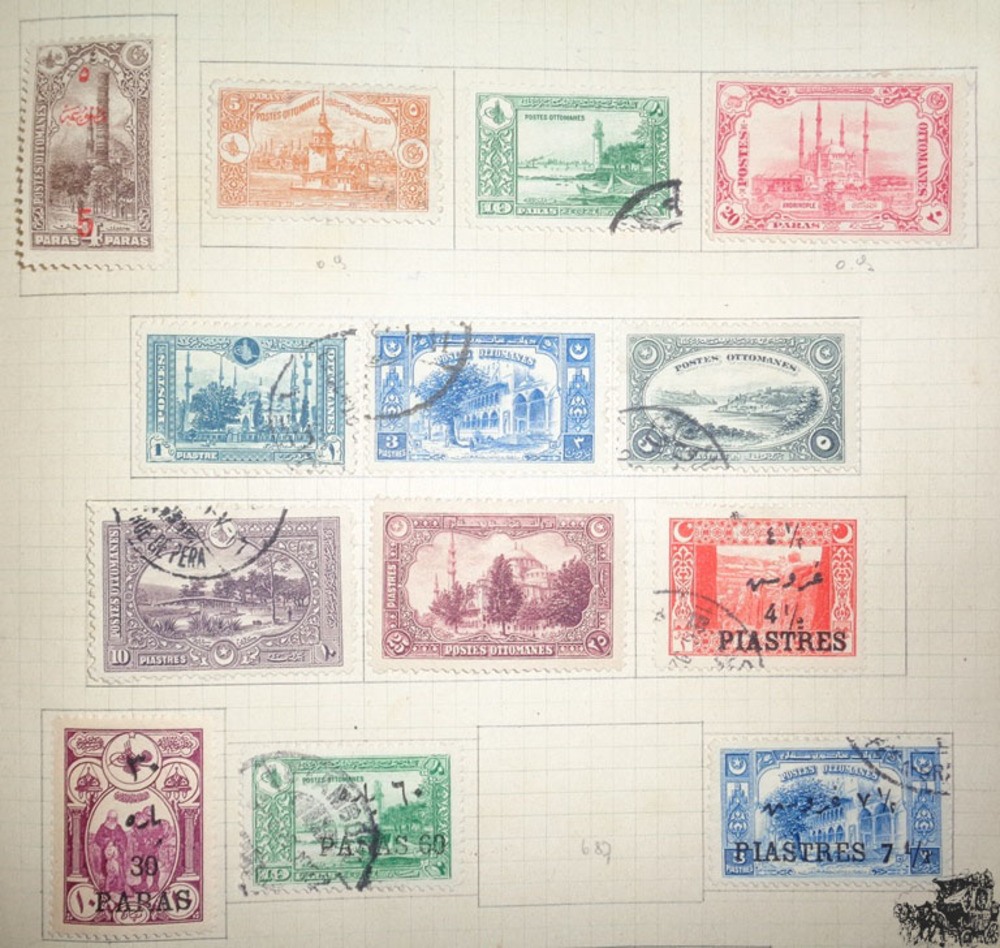 Sammlung Türkei 1863-1960ca. */gestempelt