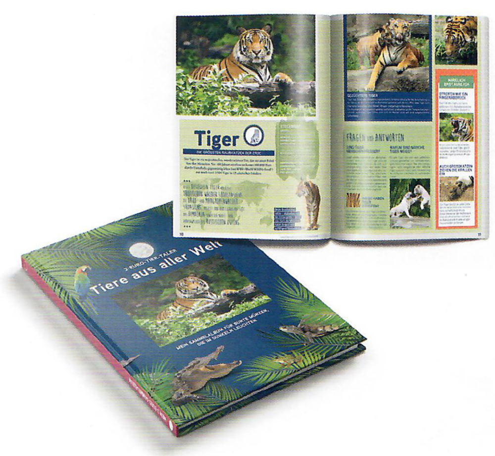 3-EURO-TIER-TALER - Sammelalbum 3-EURO-TIER-TALER - Sammelalbum