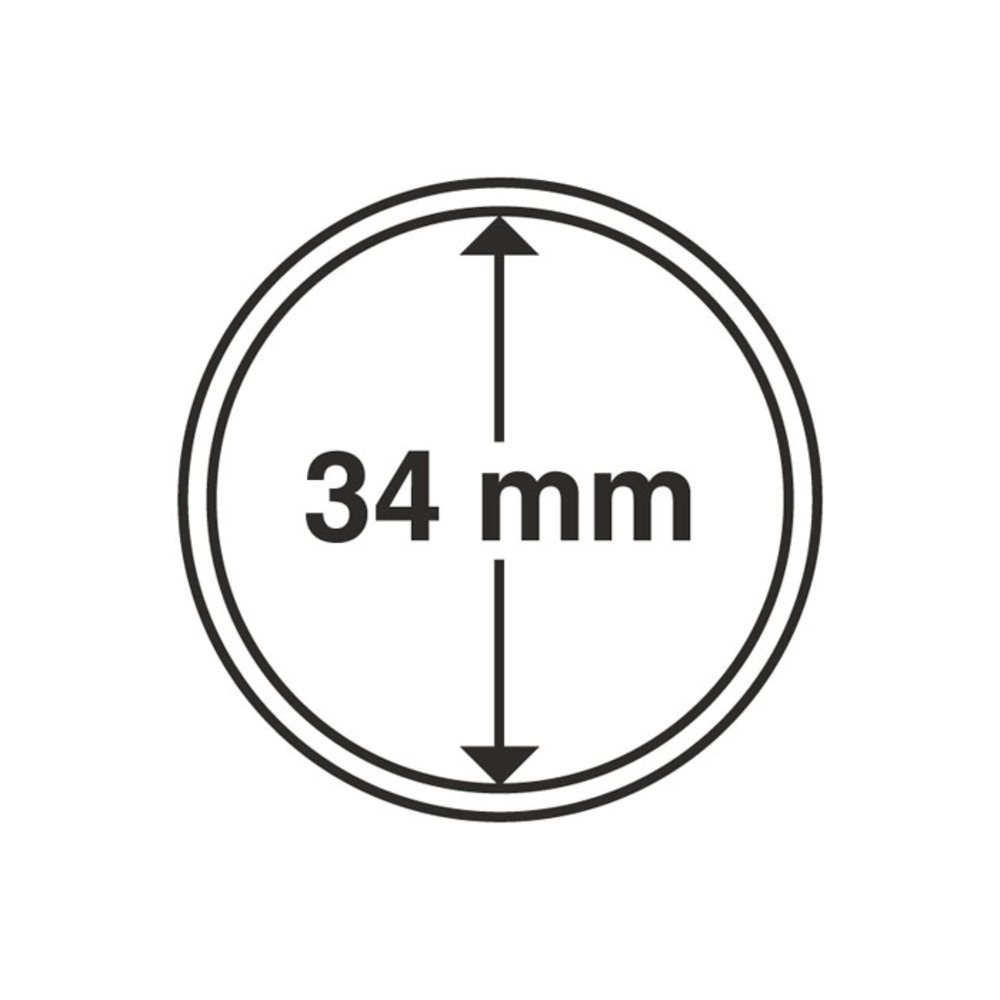 Coin Capsules (34 mm) Coin Capsules (34 mm)