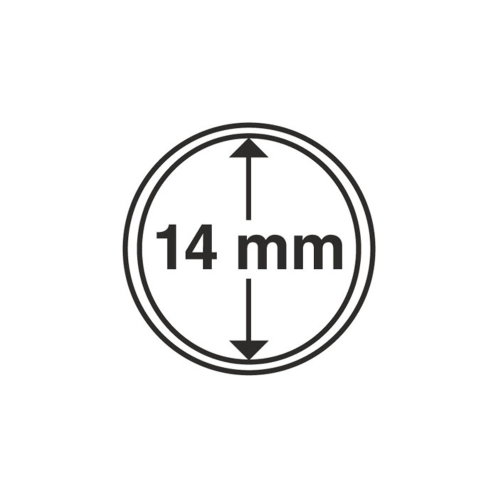 Münzkapseln 14 mm