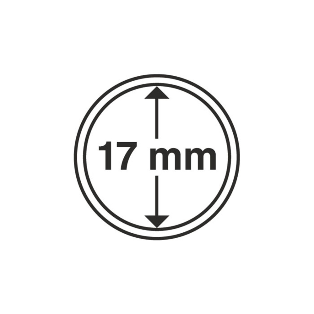 Münzkapseln 17 mm