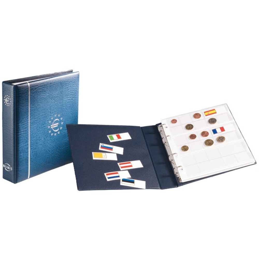 NUMIS Euro Münzalbum mit Schutzkassette NUMIS Euro Münzalbum mit Schutzkassette