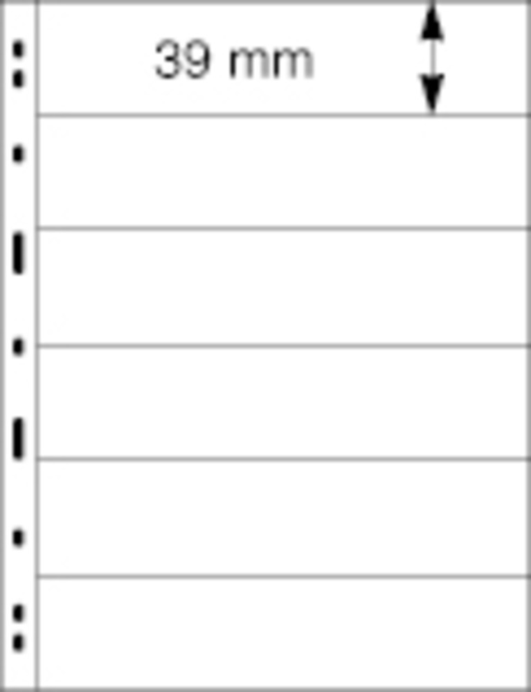 UNIPLATE sheets 6 strip - black UNIPLATE sheets 6 strip - black