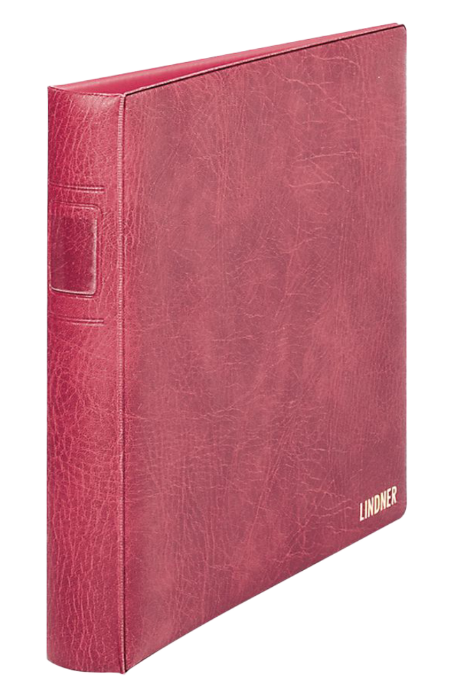 Ringbinder REGULAR - ohne Inhalt - weinrot - LINDNER