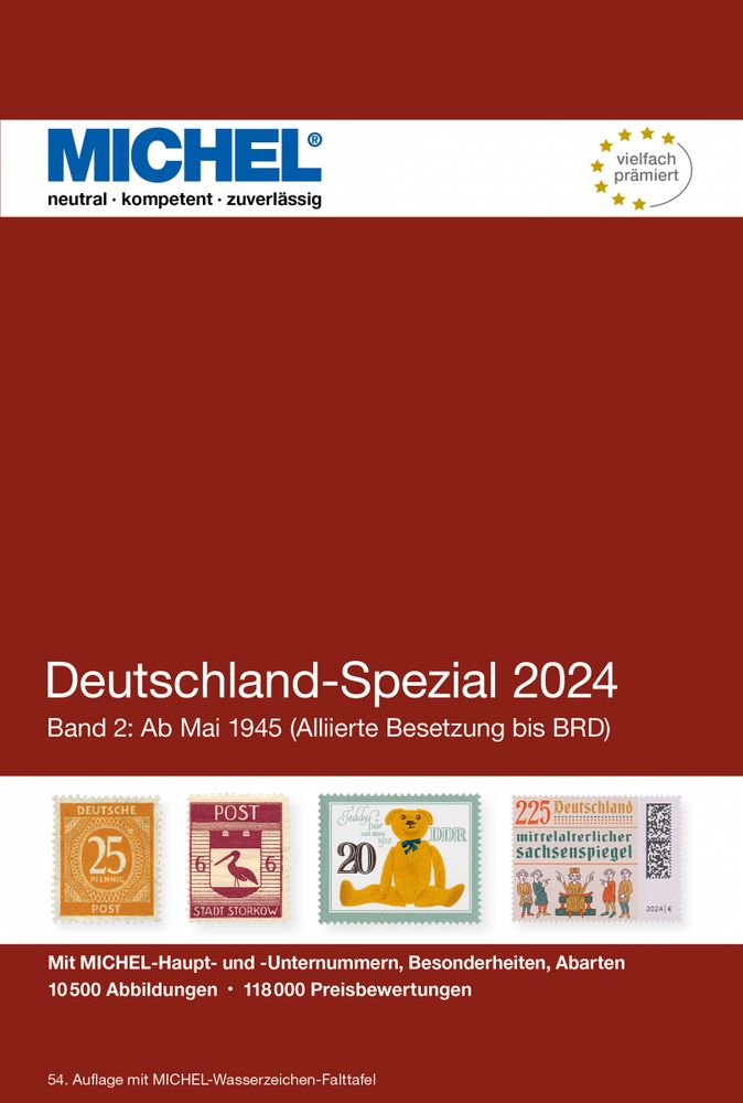 MICHEL Deutschland-Spezial 2024 - Band 2 MICHEL Deutschland-Spezial 2024 - Band 2