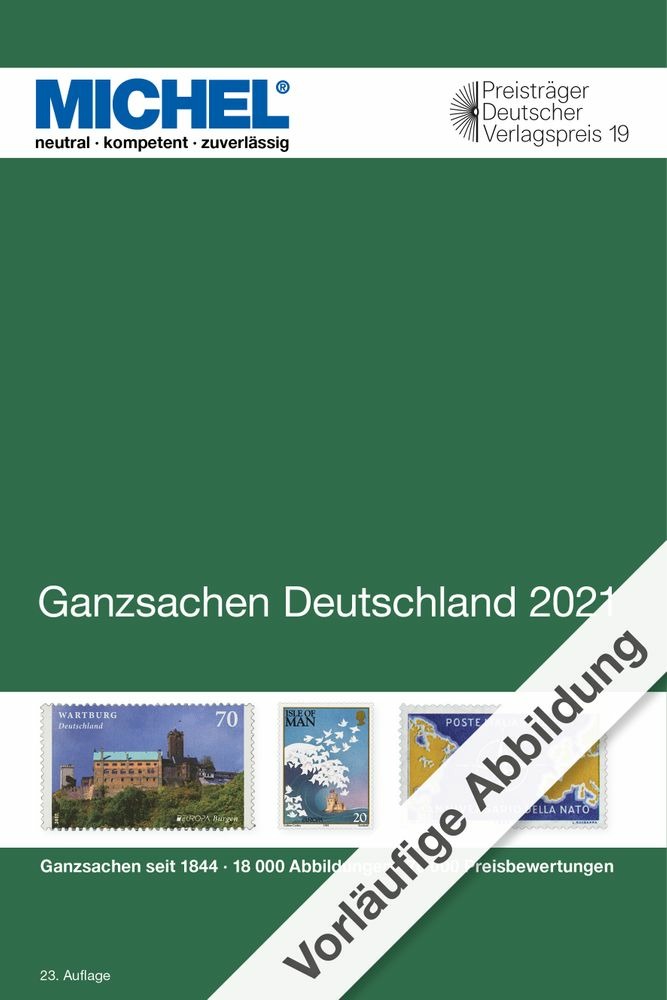 MICHEL Ganzsachen-Katalog Deutschland 2021/2022