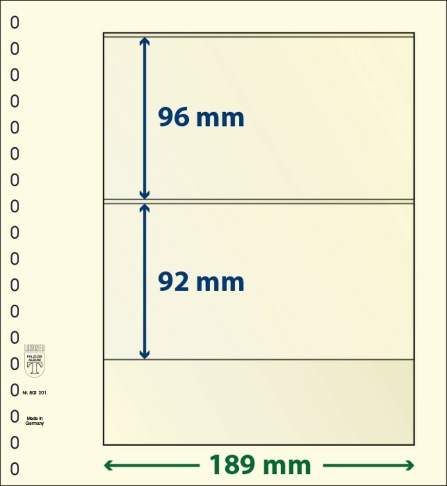 T-BLANKO Blätter 802 201 (2 Taschen)