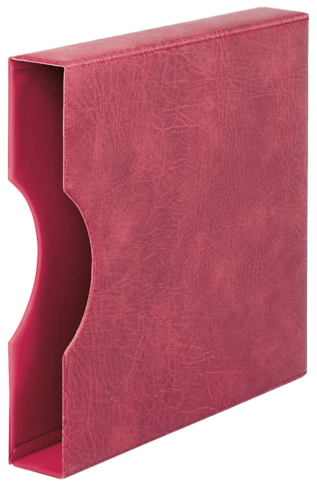 Schutzkassette zu Ringbinder REGULAR - weinrot - LINDNER