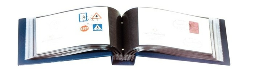 FDC-Album für 100 FDC - rot