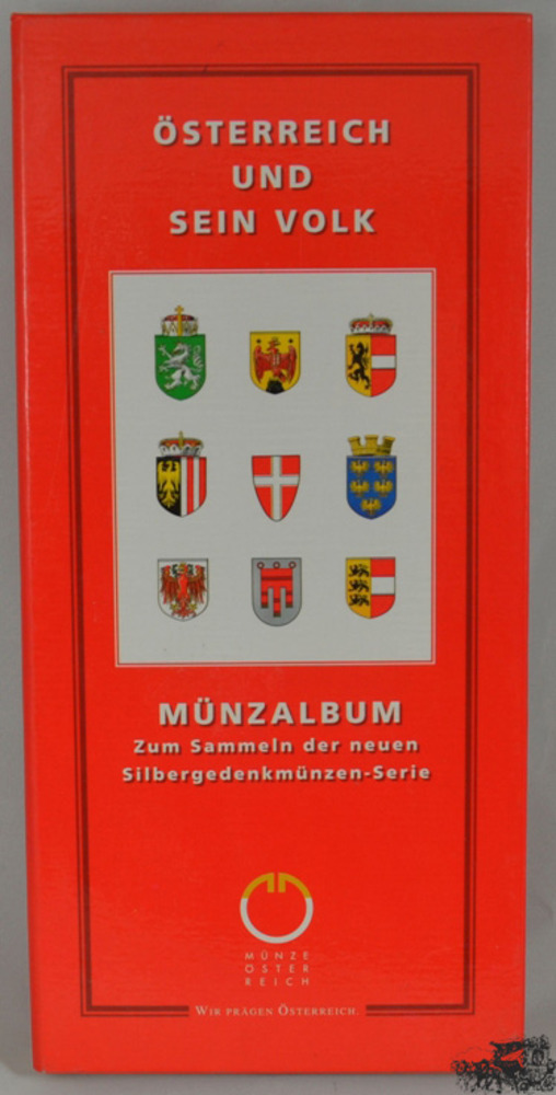 Münzalbum - Österreich und sein Volk Teil 1