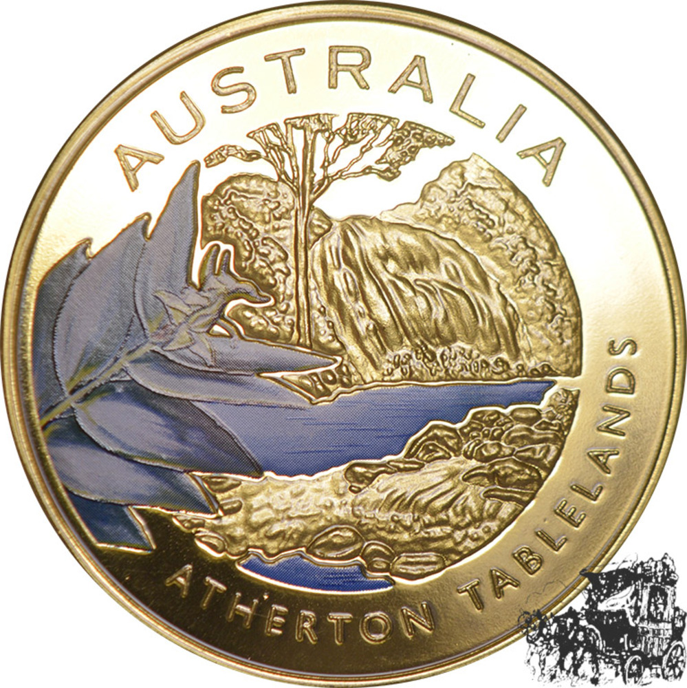 Australia Collection 2012 -Atherton Tablelands, Sondergedenkprägung, PP.