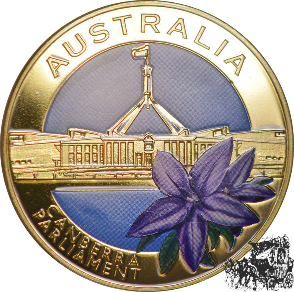 Australia Collection 2010 - Canberra Parlament ,Sondergedenkprägung, PP.