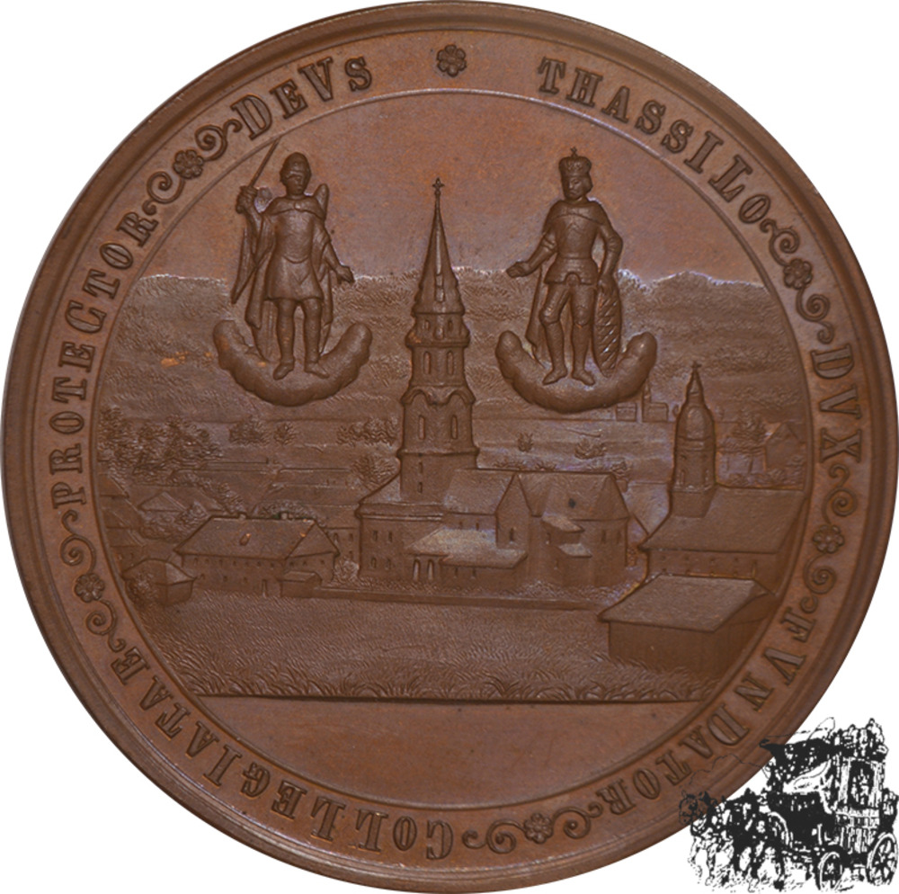 AE-Medaille Österreich 1877 - 1100 jähriges Jubiläum des Stiftes Mattsee (Salzburg)