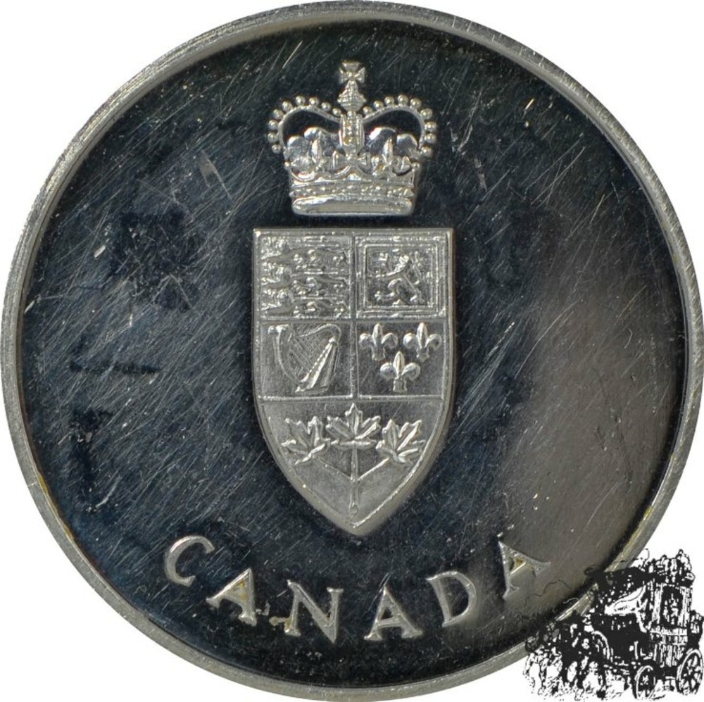 Silber-Medaille 1967 Kanada - Confederation