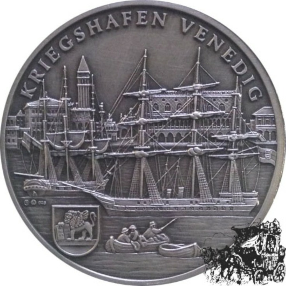Ag-Medaille “Des Kaisers Schiffe“ 3 - Österreich