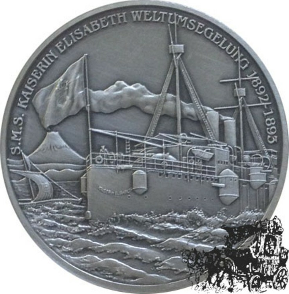 Ag-Medaille “Des Kaisers Schiffe“ 4 - Österreich