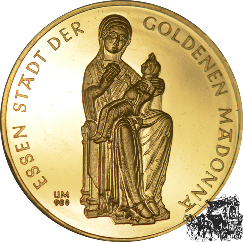 AU-Medaille o.J. von Essen Stadt der goldenen Madonna