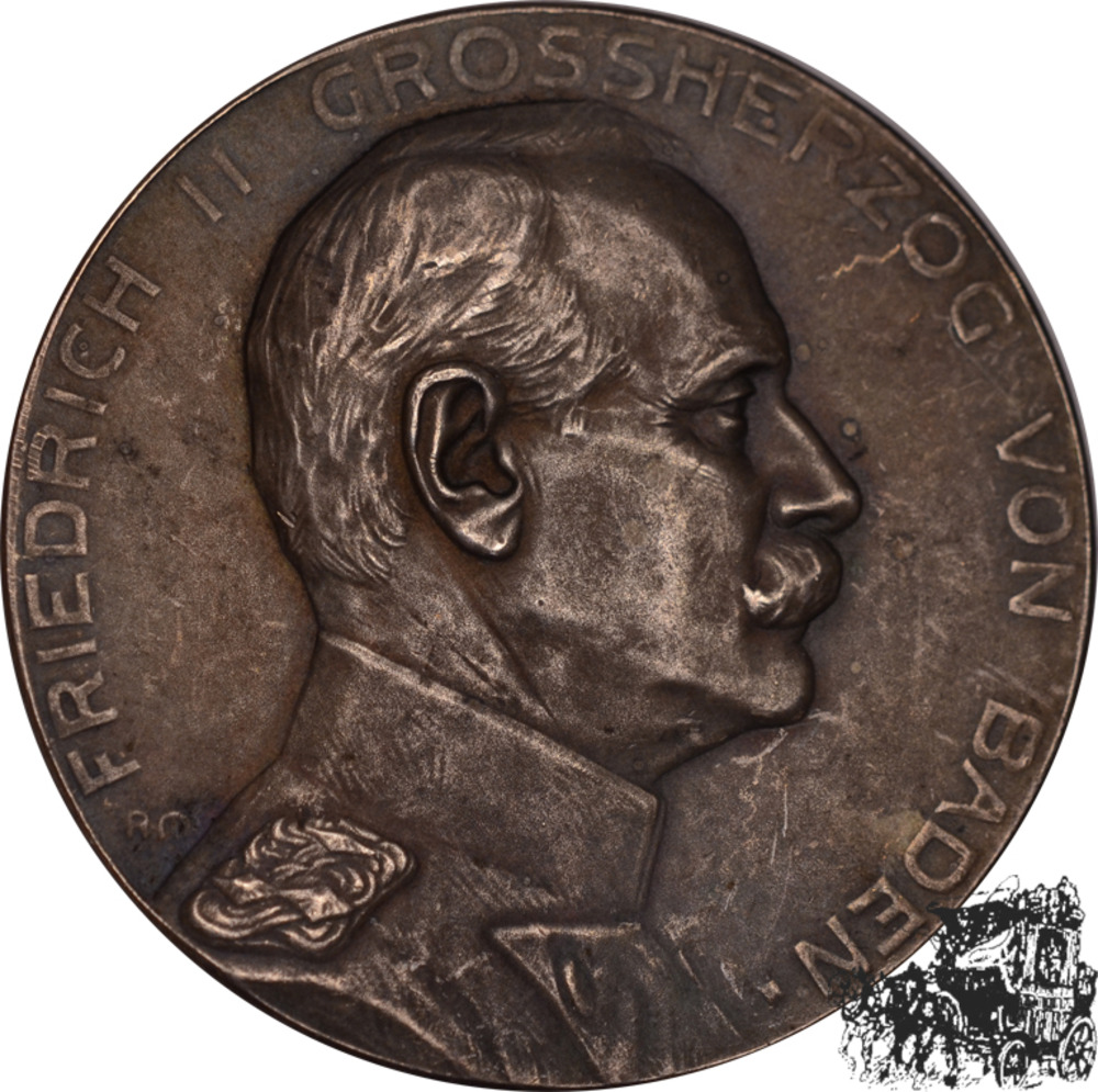 AR-Medaille 1910 von Mayer - XXIV. Verbandsschießen Boden- Pfalz und Mittelrhein