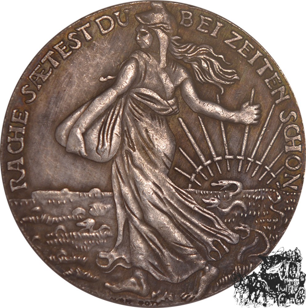 AR-Medaille 1914 - Genfer Konvention - Wegen der Verwendung von Dum Dum Geschossen von Frankreich
