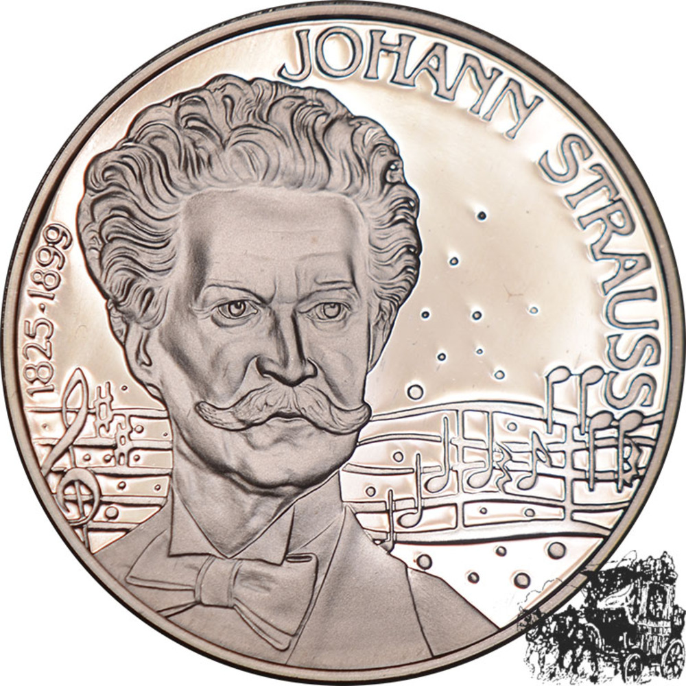 25 Ecu 1995 - Johann Strauss