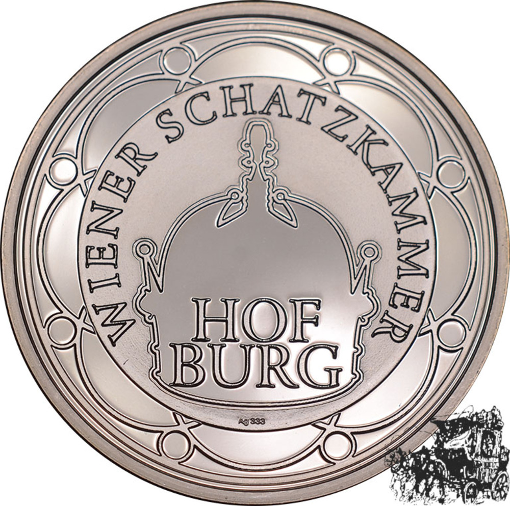 AG-Medaille - Reichsapfel zur Rudolfskrone