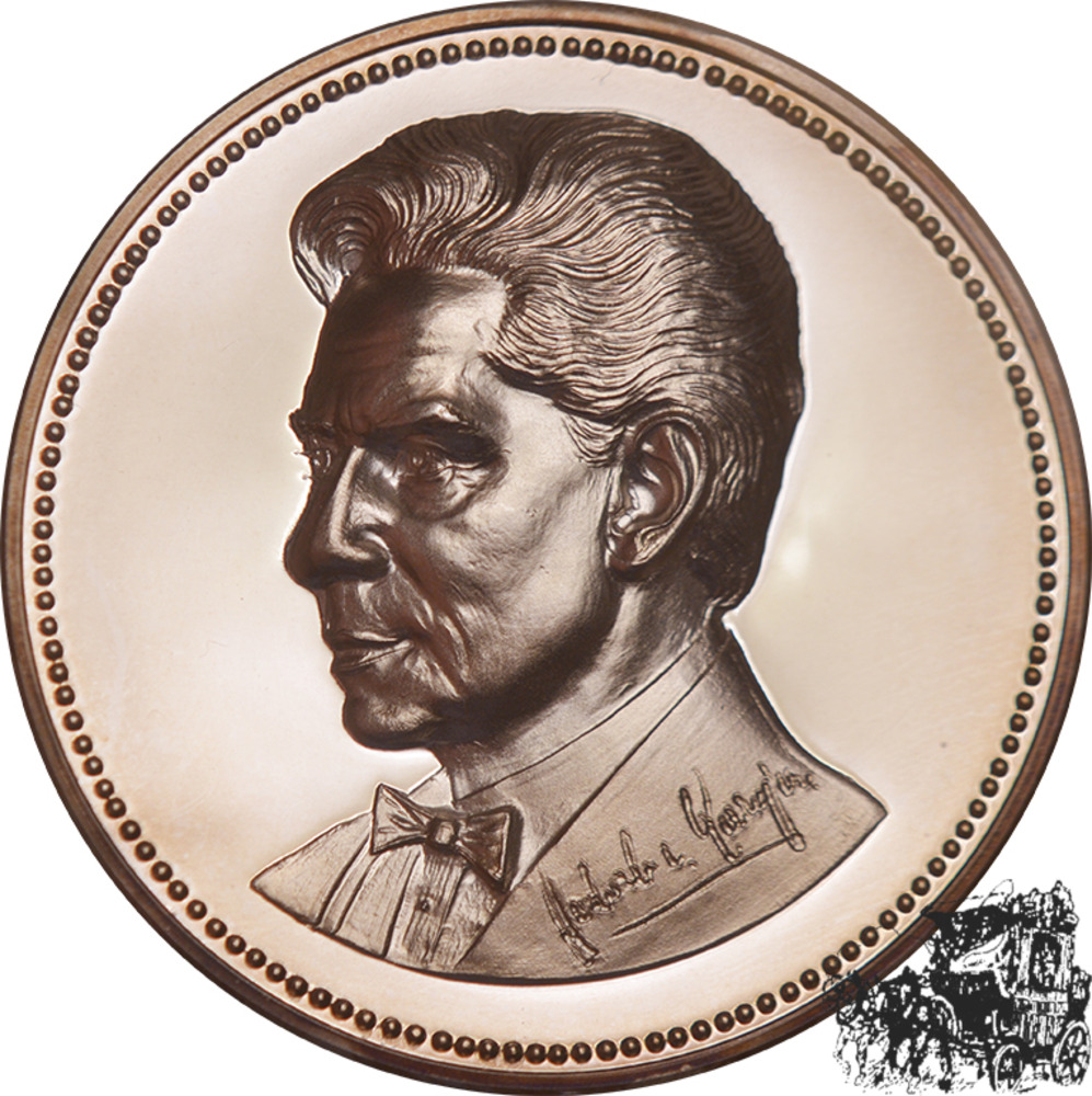 AG Medaille - Herbert von Karajan