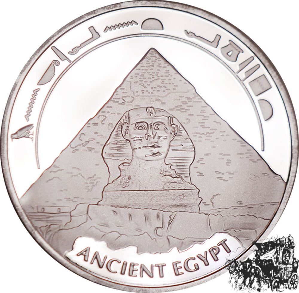 Ägypten Medaille - Die Großen Pyramiden von Gizeh, Ancient Egypt