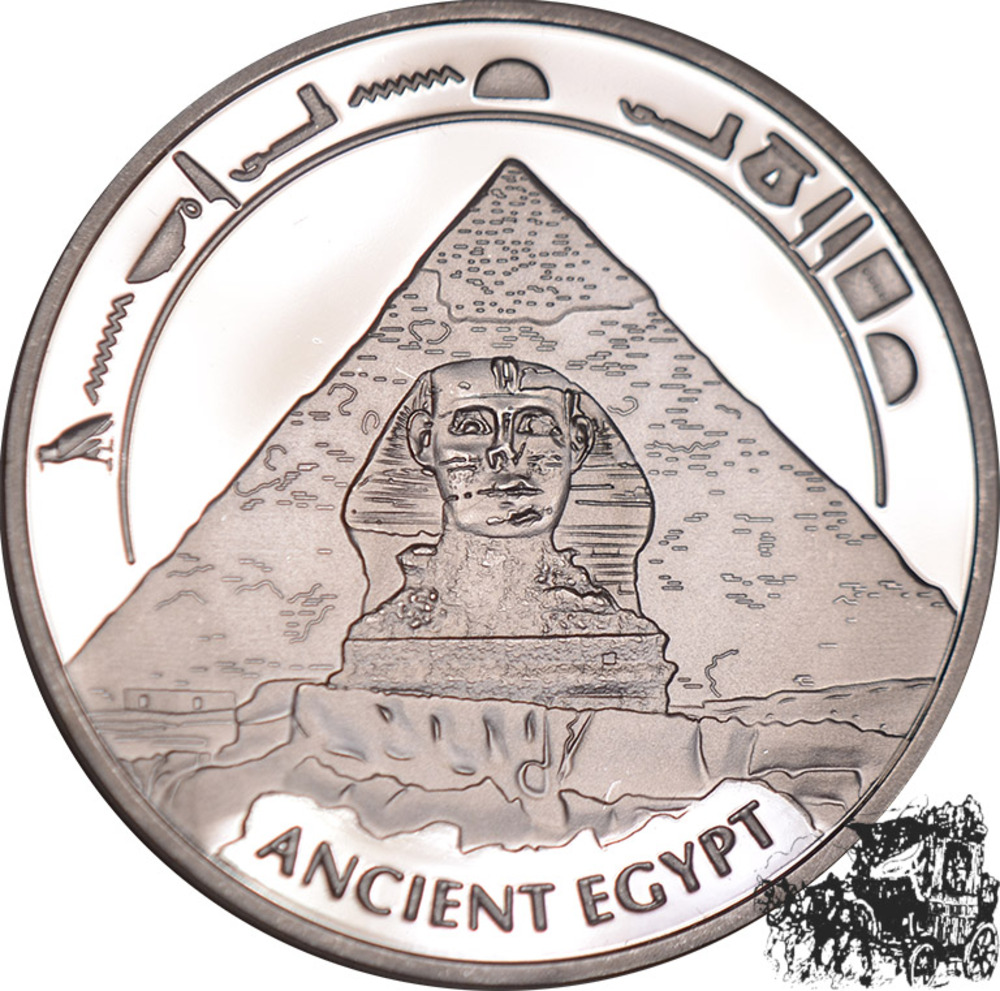 Ägypten Medaille - Große Sphinx von Gizeh, Ancient Egypt