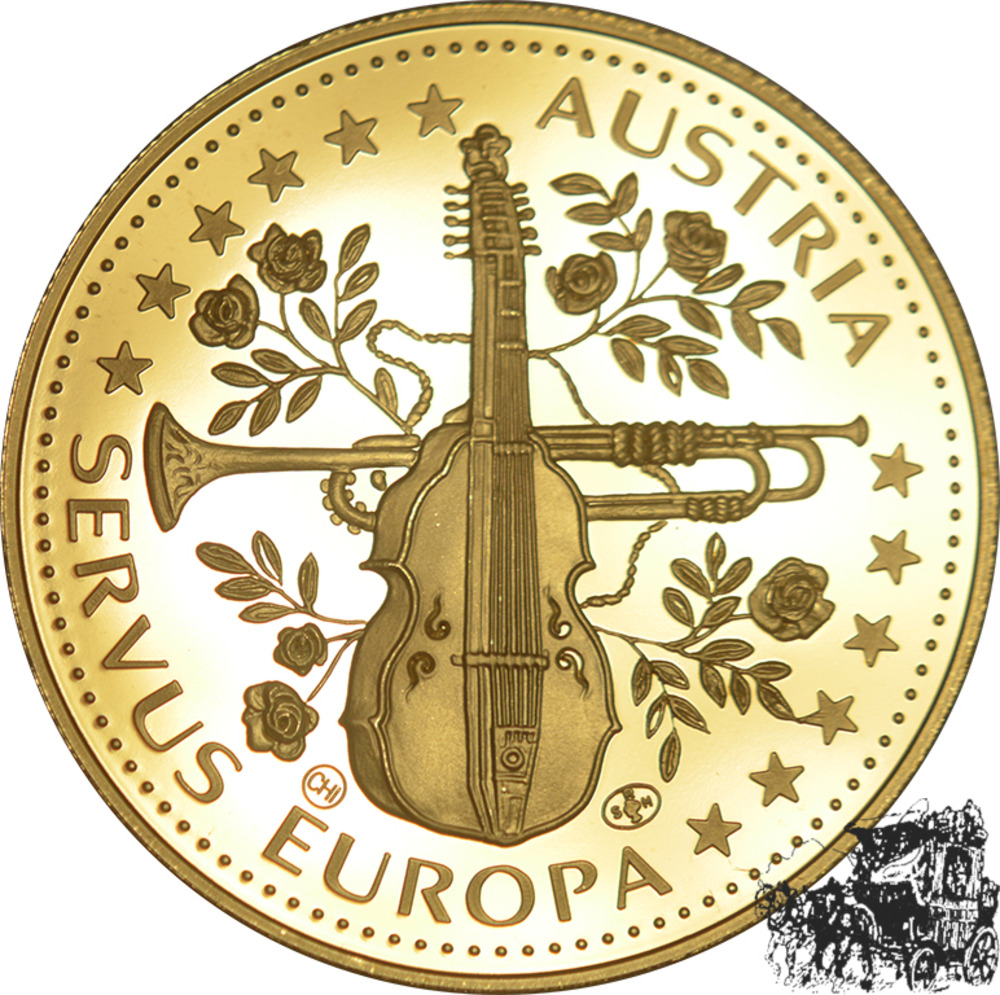 AE-Medaille - ECU Franz Schubert, Servus Europa