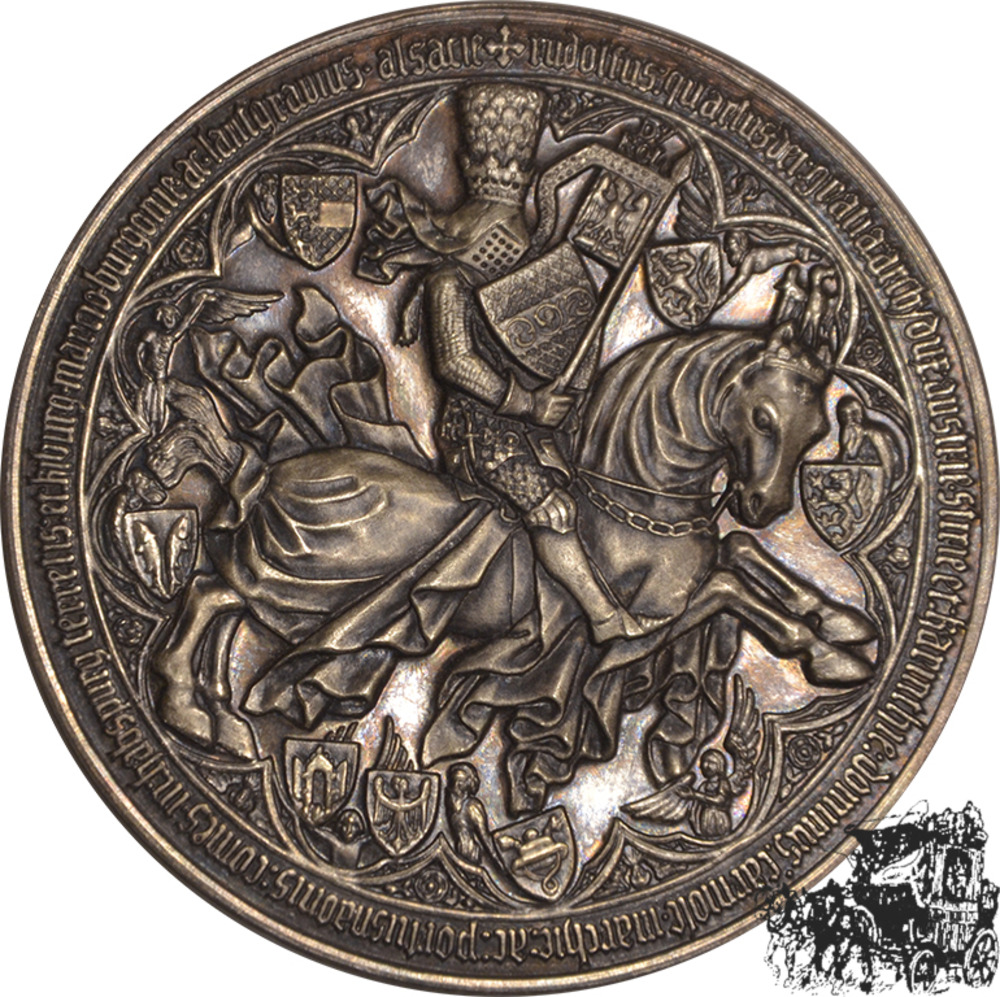 AG-Medaille Rudpolph II. - Auf die Gründung der Universität Wien AG-Medaille Rudpolph II. - Auf die Gründung der Universität Wien