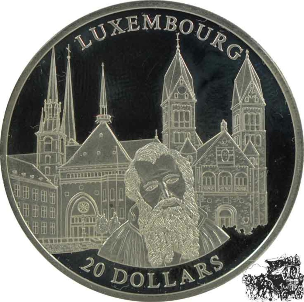 20 Dollar 2001 - Luxemburg