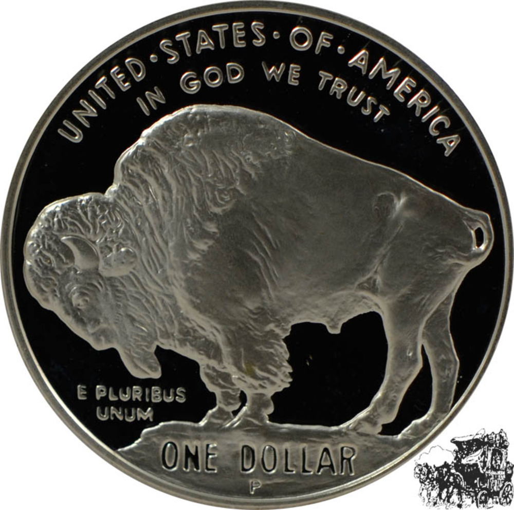 1 Dollar 2001 P - Bison 1 Dollar 2001 P - Bison