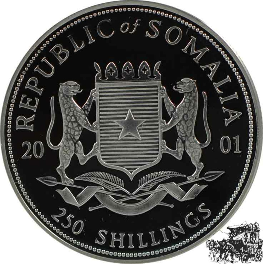 250 Shilling 2001 - Napoleon 250 Shilling 2001 - Napoleon