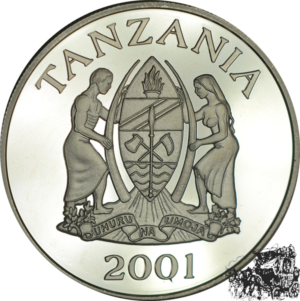 500 Shillings 2001 - Afrikanische Dhau 500 Shillings 2001 - Afrikanische Dhau