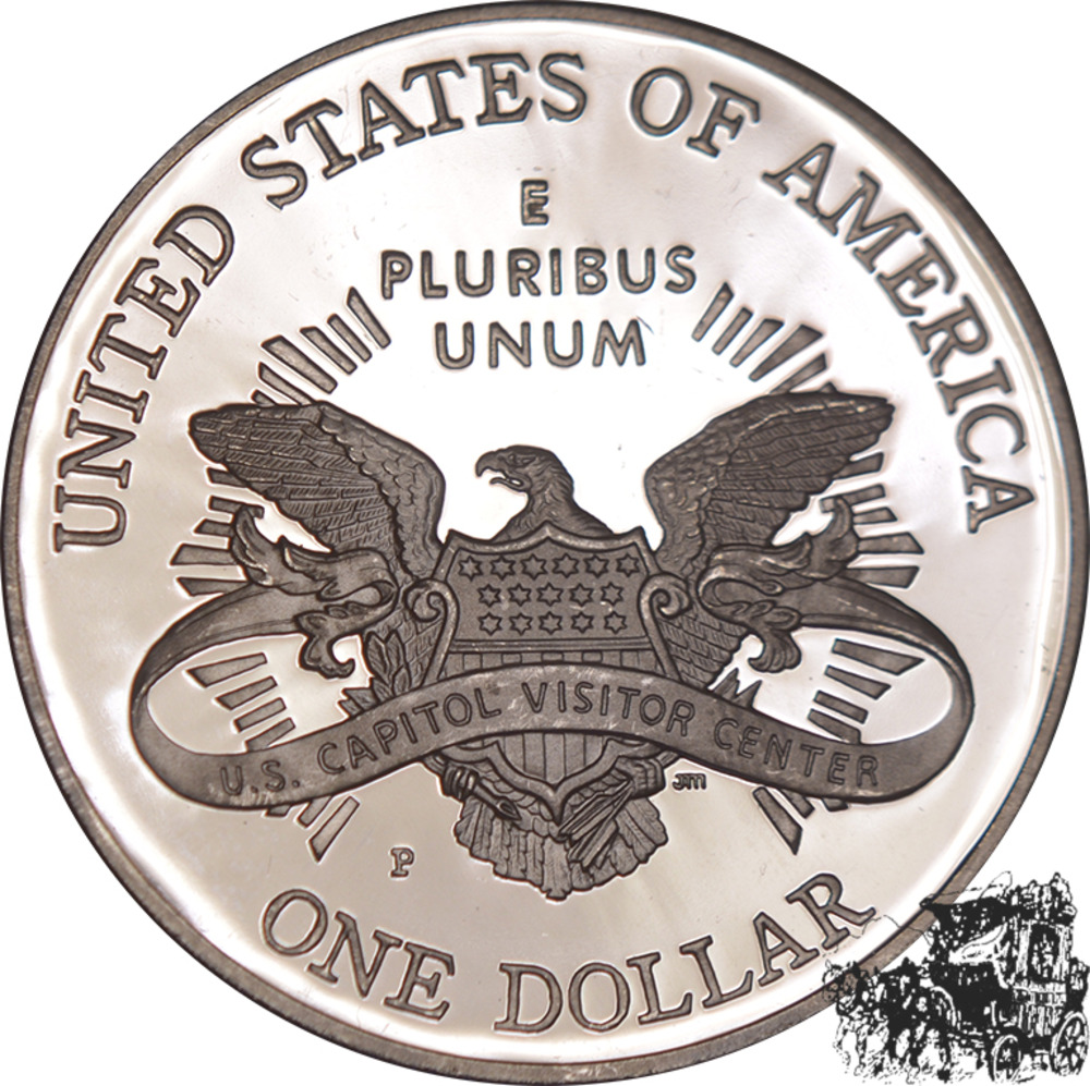 1 Dollar 2001 - Besucherzentrum des Kapitols 1 Dollar 2001 - Besucherzentrum des Kapitols