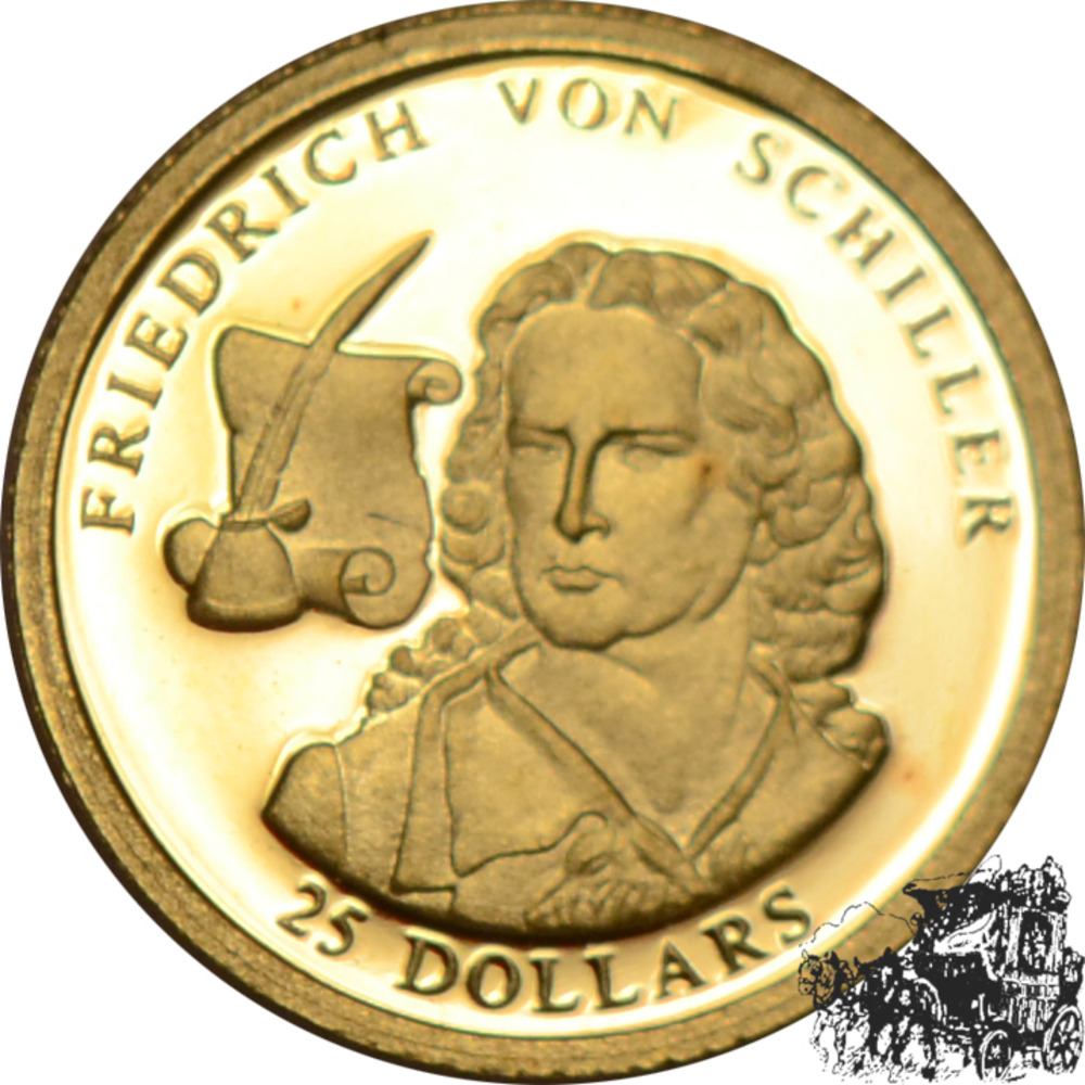 25 Dollar 2002 - Schiller 25 Dollar 2002 - Schiller