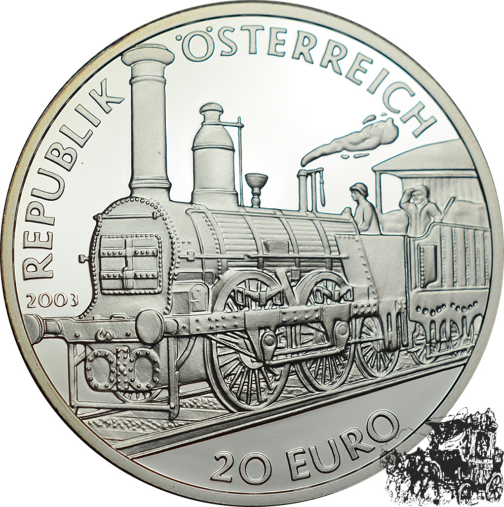 20 Euro 2003 - Biedermeierzeit, in Kapsel