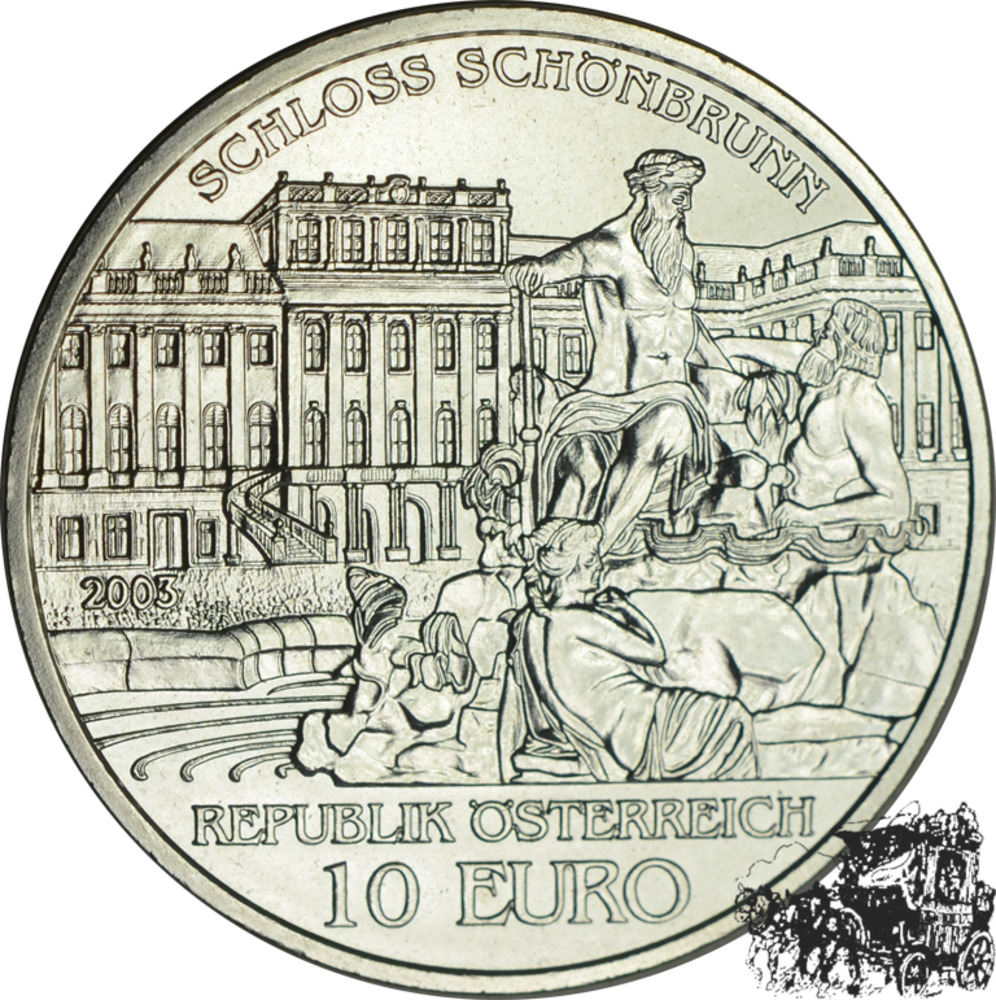 10 Euro 2003 - Schloß Schönbrunn, lose