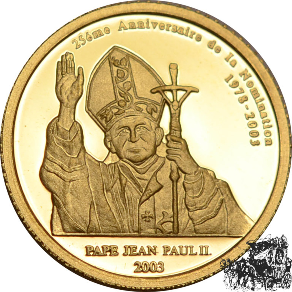 20 francs 2003 - Johannes Paul II. 20 francs 2003 - Johannes Paul II.