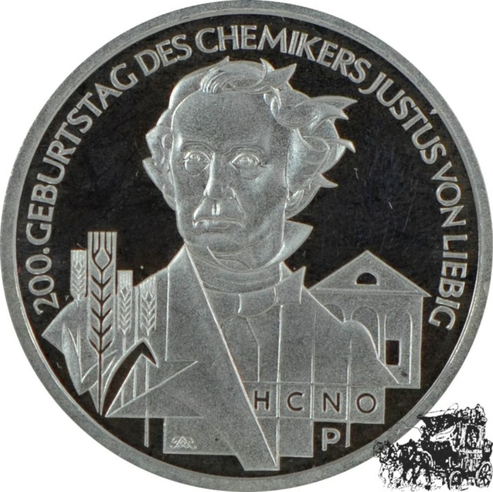 10 Euro 2003 J - Justus von Liebig 10 Euro 2003 J - Justus von Liebig
