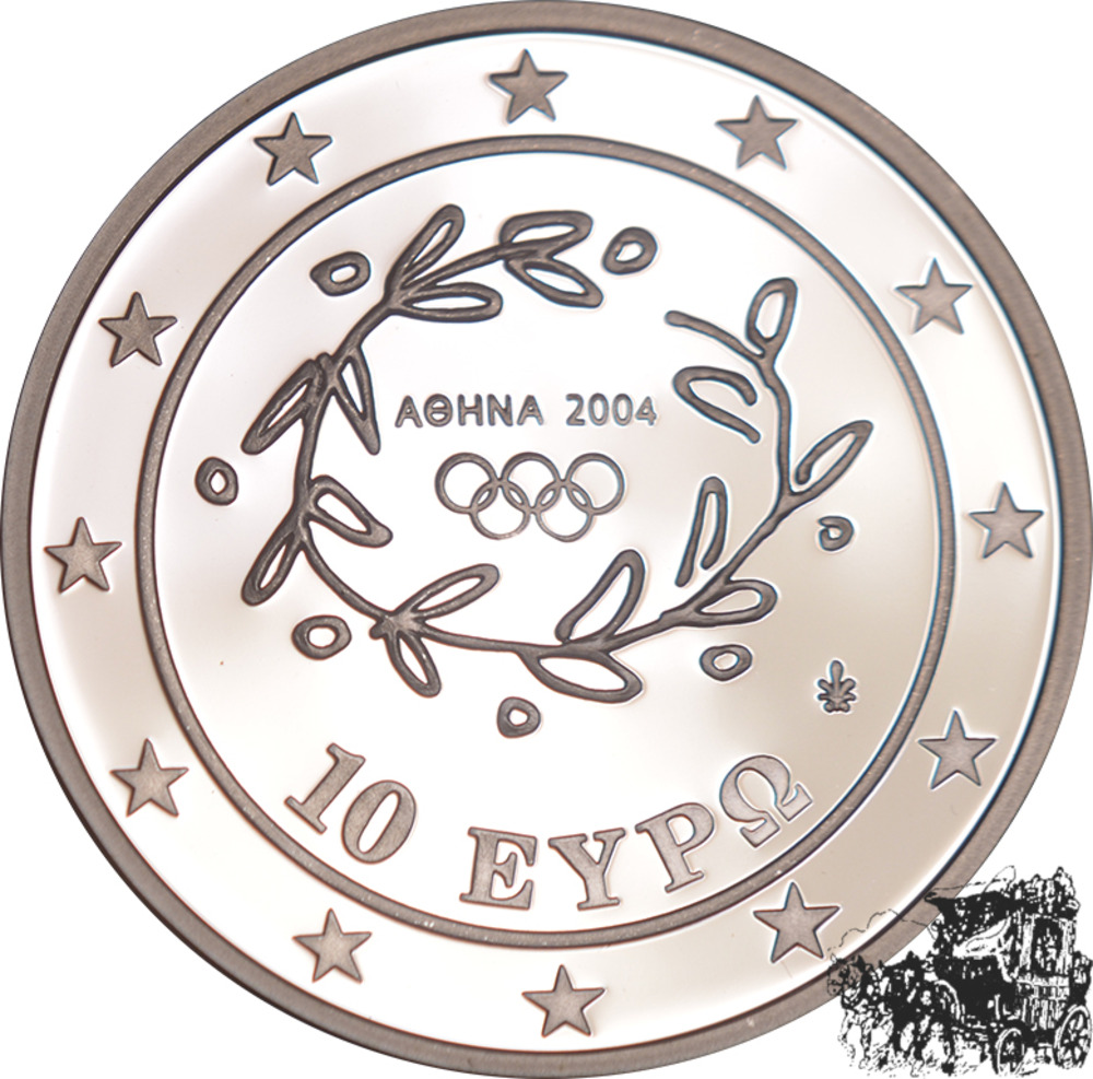 10 Euro 2003 - Speerwerfen OLYMPIADE ATHEN 04 in Kapsel