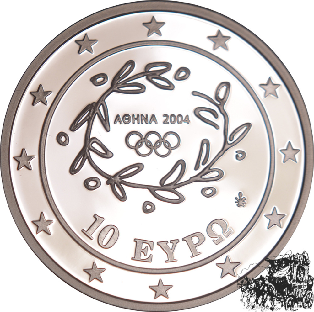 10 Euro 2003 - Rhythmische Sportgymnastik OLYMPIADE ATHEN 04 in Kapsel
