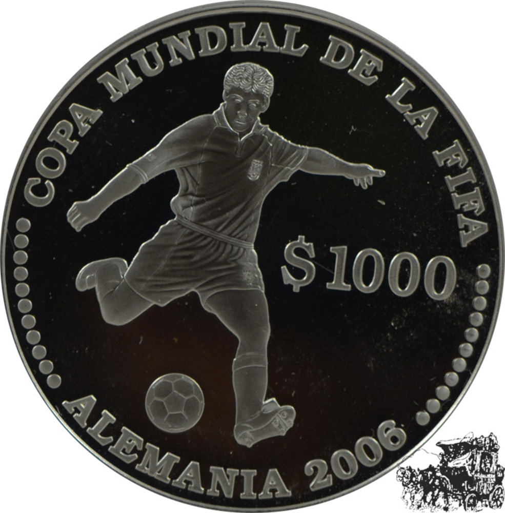 1000 Pesos 2003 - Fußball - WM 2006