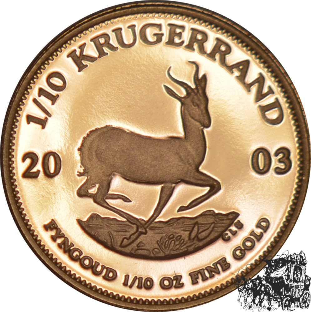 1/10 Krugerrand 2003, PP