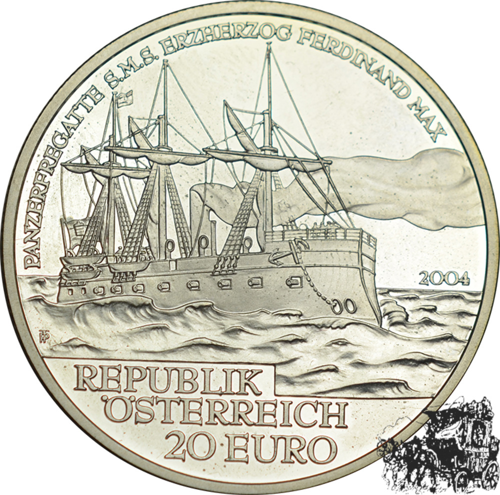 20 Euro 2004 - S.M.S. Erzherzog Ferdinand Max, OVP
