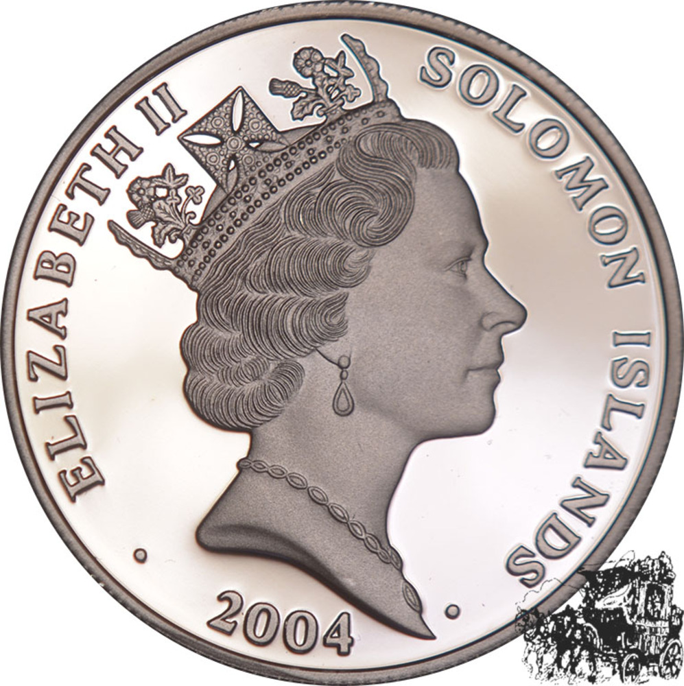 10 Dollar 2004 - von Sydney nach Athen, Salomon Inseln