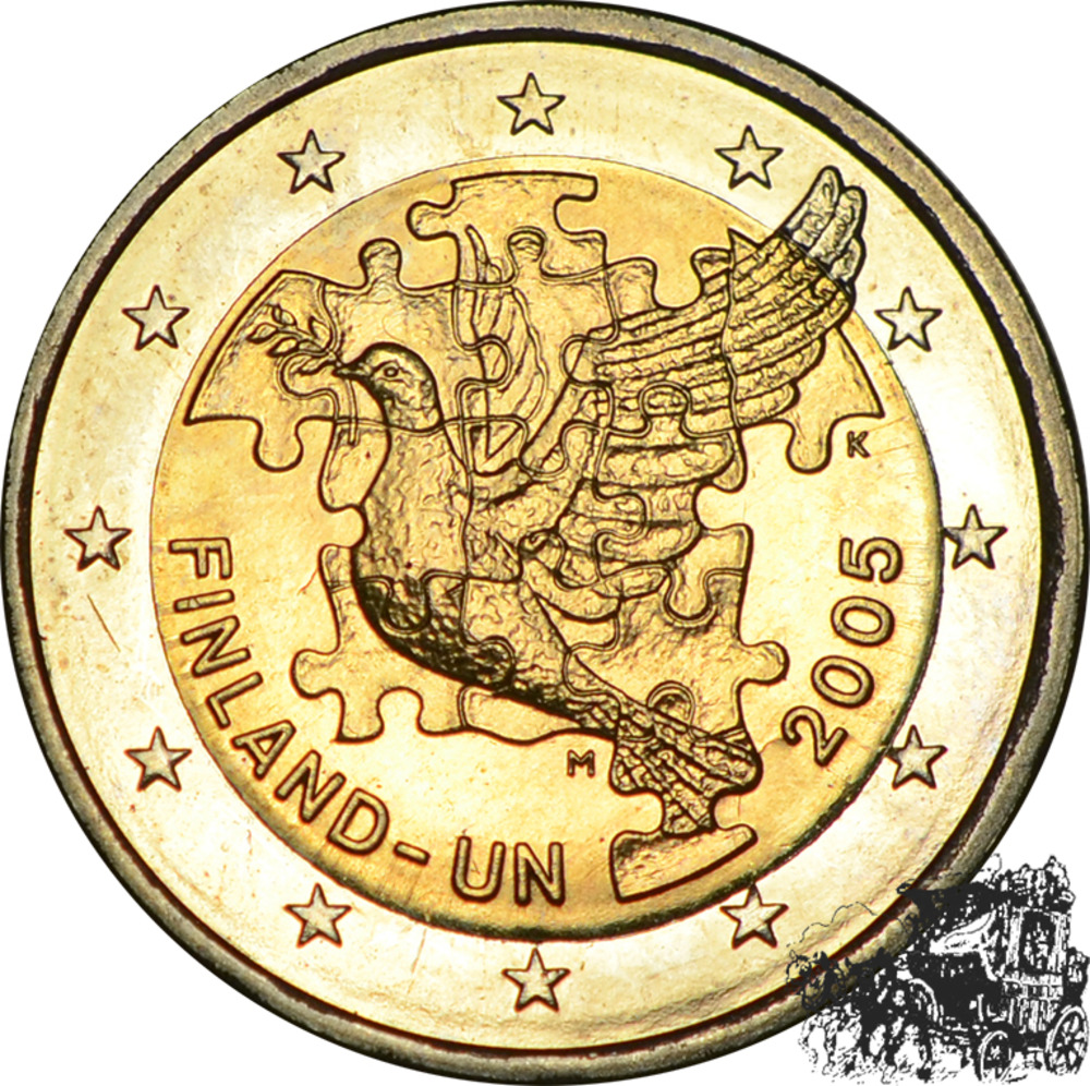 2 Euro 2005 - 50 Jahre UN-Mitgliedschaft