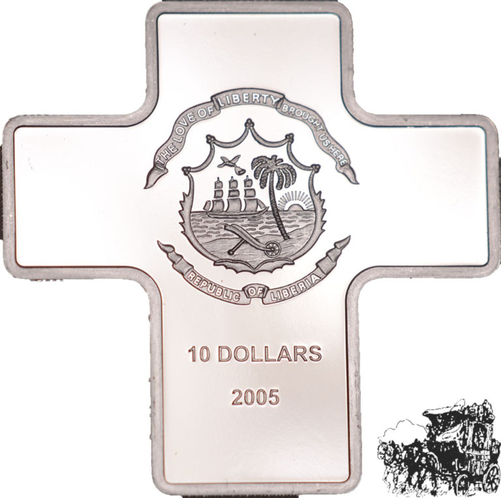 10 Dollar 2005 - Tod von Papst Johannes Paul II. 10 Dollar 2005 - Tod von Papst Johannes Paul II.